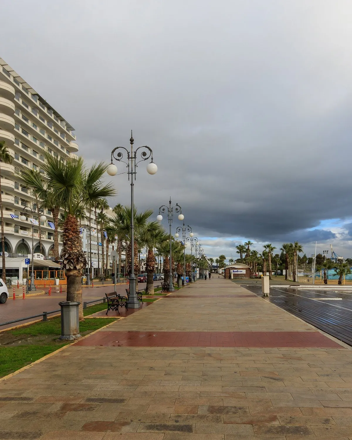 Uferpromenade Finikoudes in Larnaka
