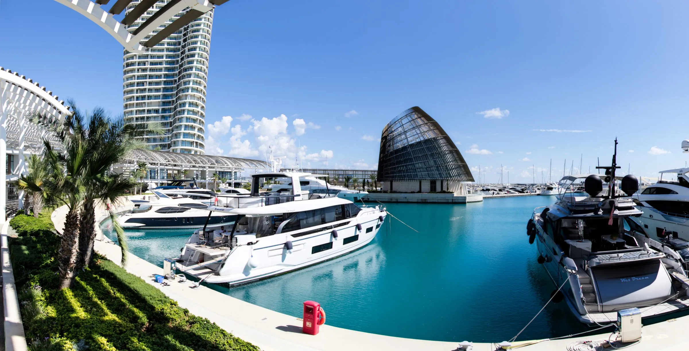 Yachthafen von Limassol am Nachmittag, Zypern